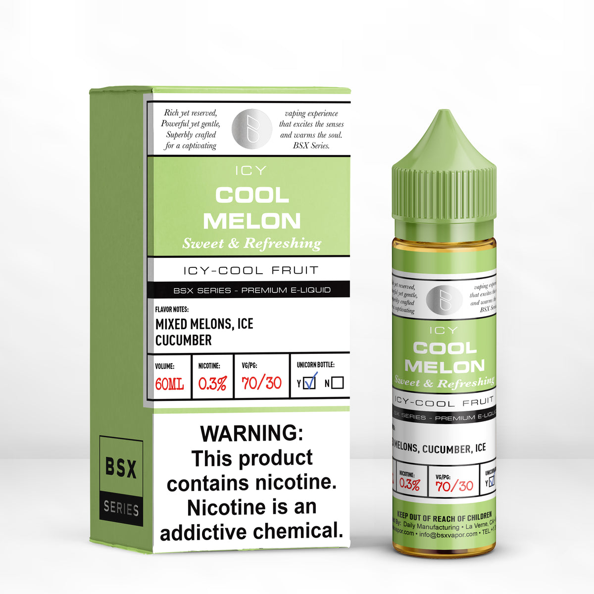 cool vape juice Melon - BSX Series autodraw Flavor:Mango Peach Guava Vape Devices and Pod