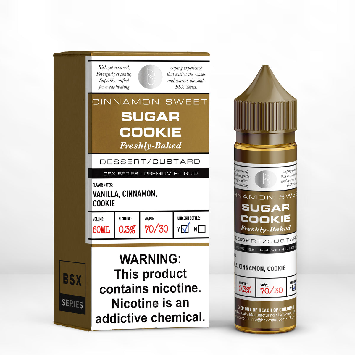 elf bar vape uk Sugar Cookie Vape Juice - BSX Series