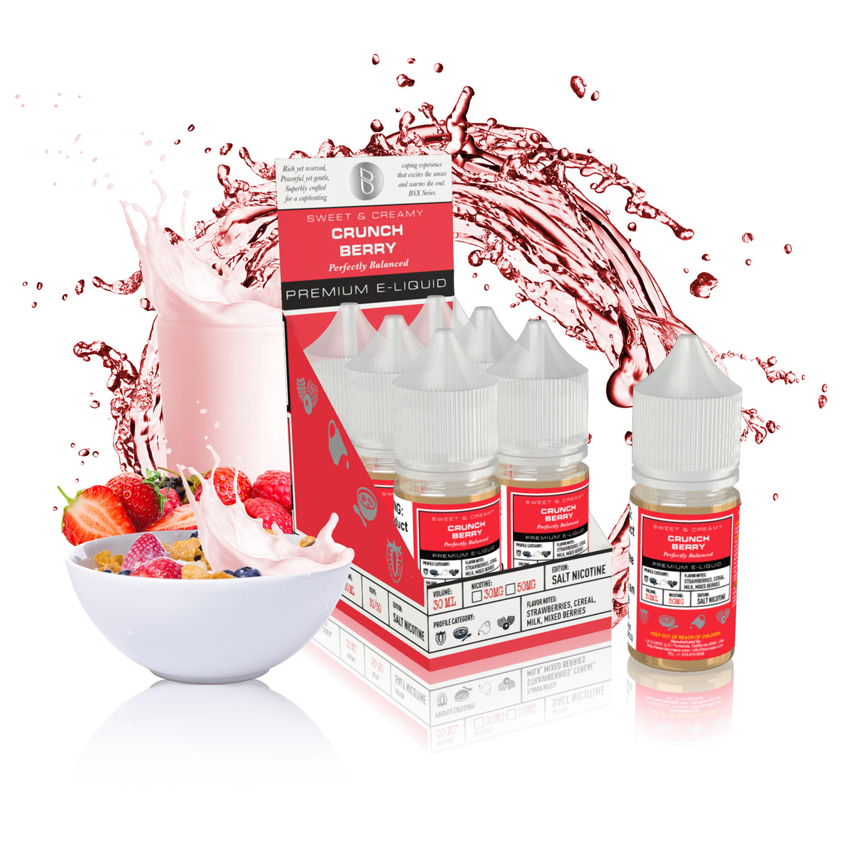 milk berry crunch vape juice Vandy Vape Pulse V2 BF main image 0