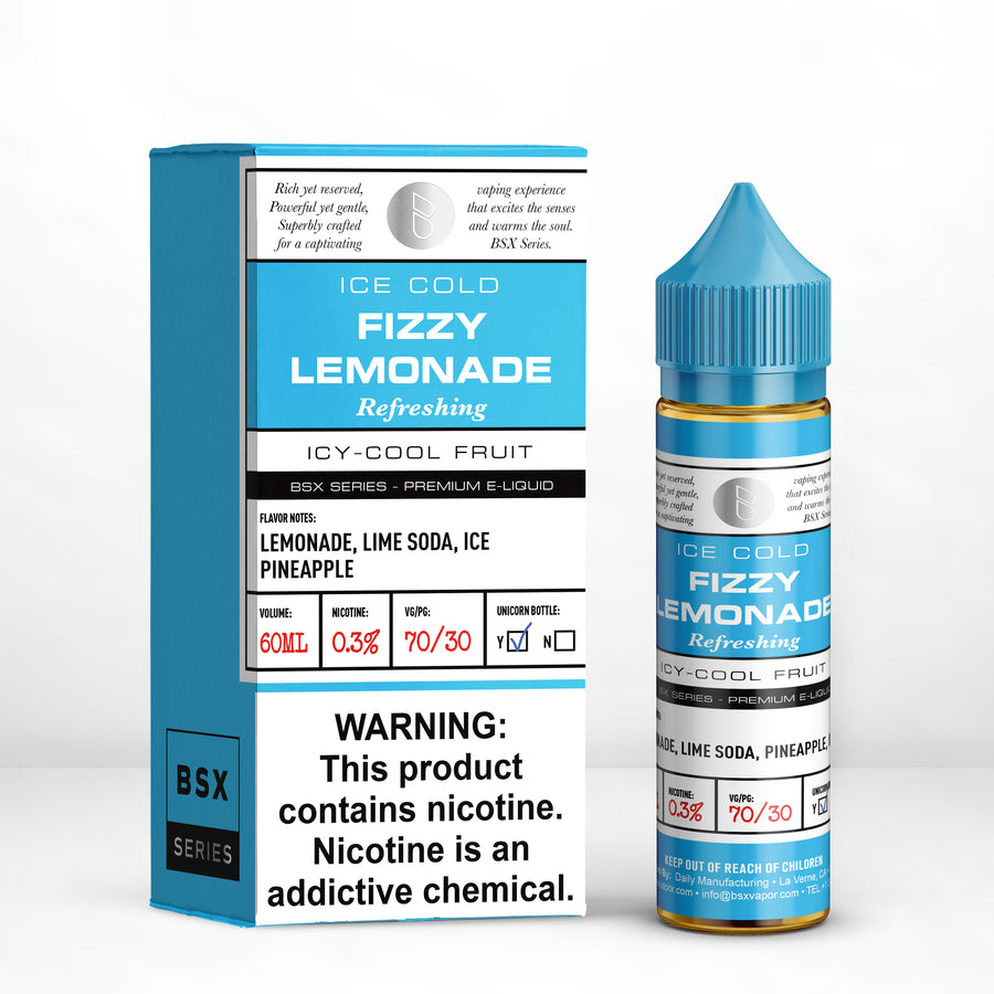 Fizzy Lemonade Vape Juice - BSX Series | BSX Vapor