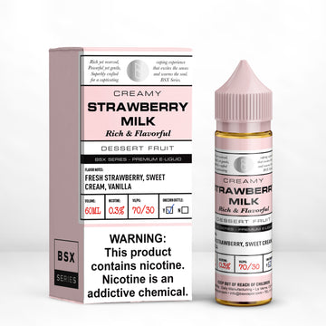 Strawberry Milk Vape Juice - BSX Series | BSX Vapor Strawberry Milk Vape Juice - BSX Series | BSX Vapor