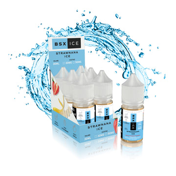 Strawnana Ice Salt Nic - BSX Ice Nic Salts | BSX Vapor Strawnana Ice Salt Nic - BSX Ice Nic Salts | BSX Vapor