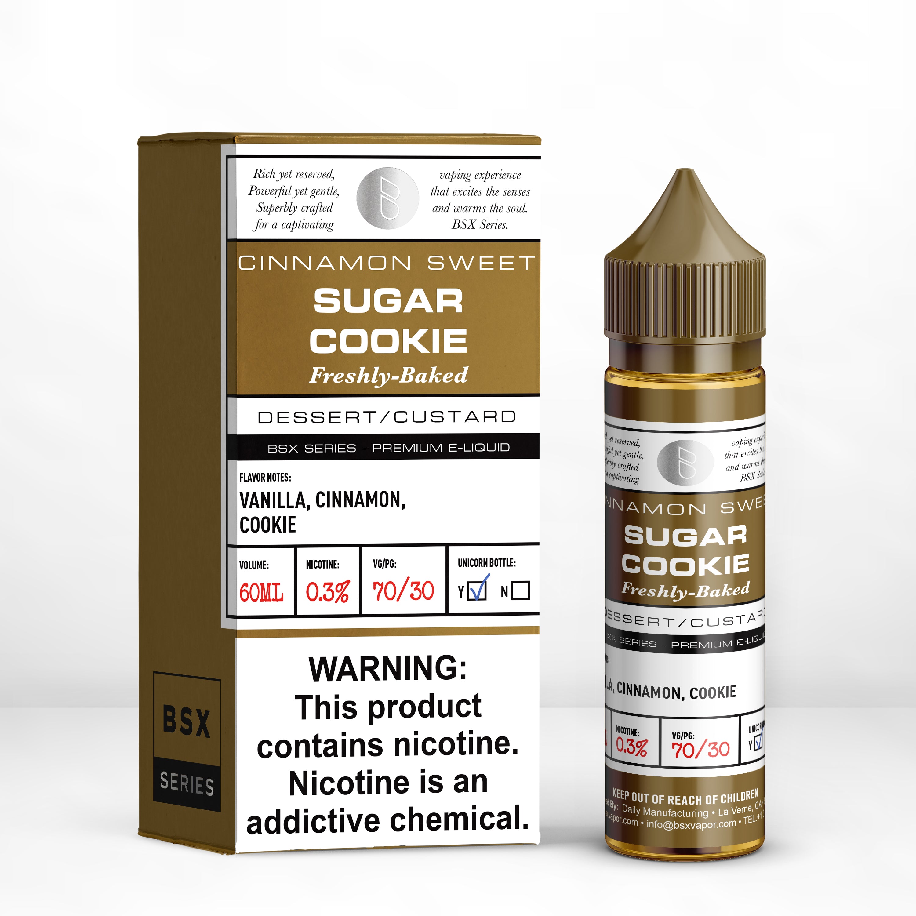 Sugar Cookie Vape Juice - BSX Series | BSX Vapor Sugar Cookie Vape Juice - BSX Series | BSX Vapor