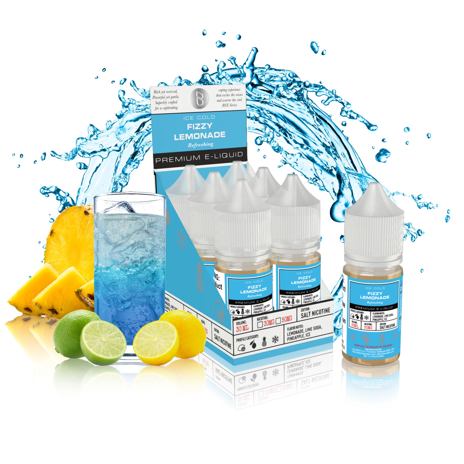 buy salt nic vape juice Baja Blast SALT – Kings of Vapor and Smoke main image 0